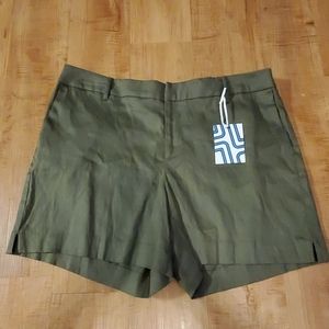 Market & Spruce Larese Linen Shorts
